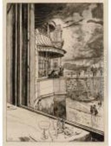 Trafalgar Tavern, Greenwich by James Jacques Joseph Tissot