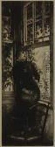 Au Bord De La Mer by James Jacques Joseph Tissot