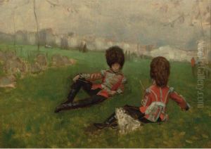 British Soldiers Resting