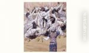 Le Feu Sacre Vengeur by James Jacques Joseph Tissot
