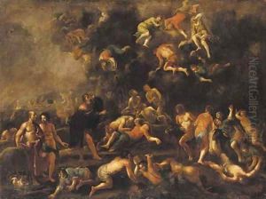 The Punishment of Korah by Ignazio Stella (see Stern Ignaz)