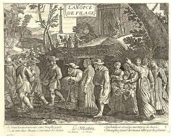 La Nopce de Village (sic) (The Times of the Day) - view 1