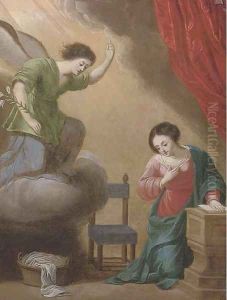 The Annunciation by Jacques Stella
