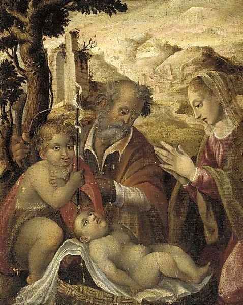 The Holy Family with the Infant Saint John the Baptist - view 1