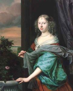 Portrait of a lady 3 by Anglo-Dutch School