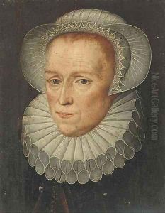 Portrait of a lady by Anglo-Dutch School