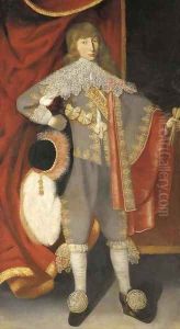Portrait of a young gentleman by Anglo-Dutch School