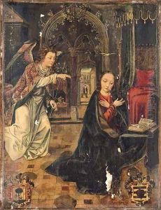 The Annunciation with the Visitation beyond