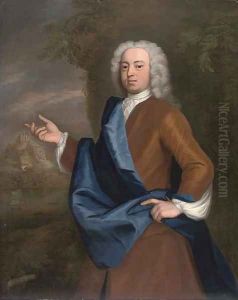 Portrait of Admiral Charles Elphinstone Fleming of Cumberland