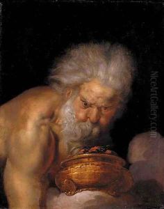 Boreas holding a brazier