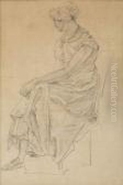 Jeune Femme Assise - view 1