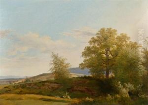 Landscape Near Geneva. 1810 - 1820. by Wolfgang-Adam Toepffer