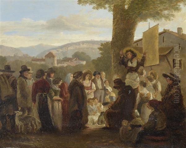 Die Ausruferin. 1843. - view 1