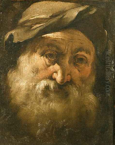 Head of a bearded old Man - view 1