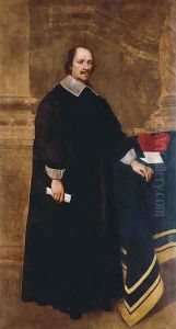 Portrait of a prelate, possibly Arnold Hoensbroeck de Ostammol by Genoese School