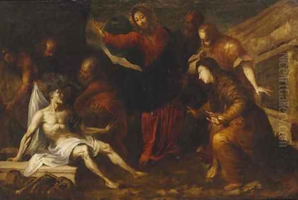 The Raising of Lazarus - view 1