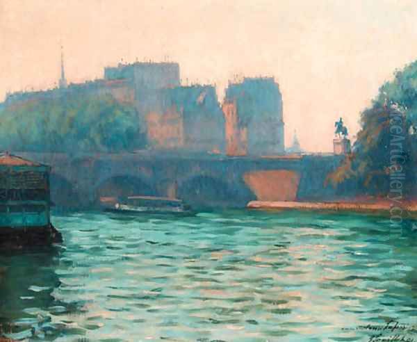 Pont Neuf et I'Ile de la Cite - view 1