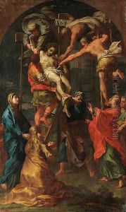 The Descent from the Cross by Perugian School