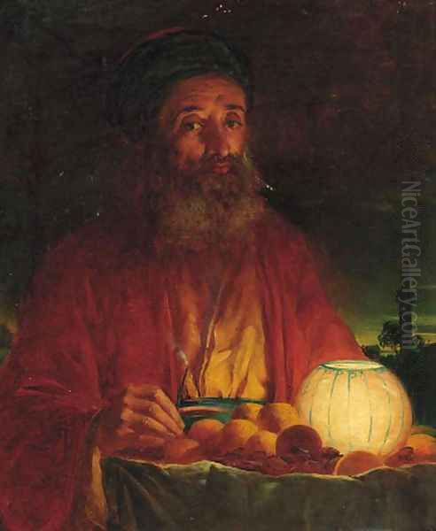The Orange Seller - view 1