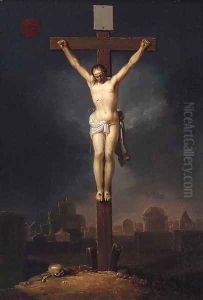 The Crucifixion by An Adriansz Van Staveren
