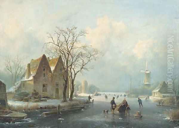 Winter skating - view 1