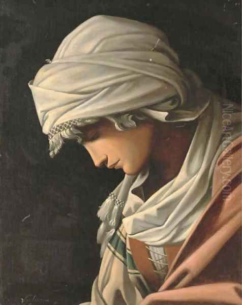 Portrait of an Ottoman, bust-length, in profile - view 1