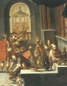 The sack of a Temple