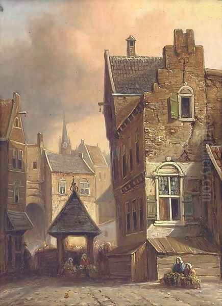 A continental street scene - view 1