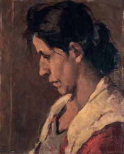 Ritratto Di Donna by Ludovico Tommasi