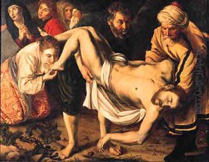 The Entombment by Jan Woutersz. Stap