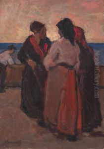 Conversazione Sul Lungomare by Ludovico Tommasi