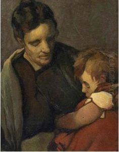 Madre Con Bambino by Ludovico Tommasi