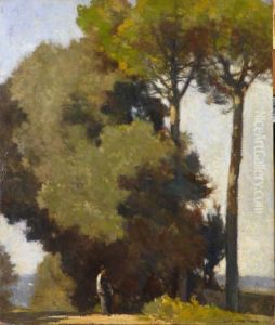 Paesaggio Al Gabbro by Ludovico Tommasi