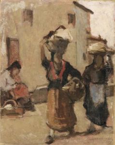 Lavandaie Toscane by Ludovico Tommasi