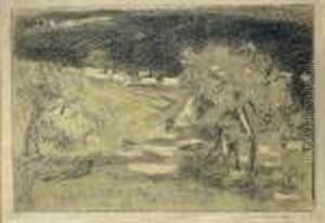 Scorcio Di Campagna by Ludovico Tommasi