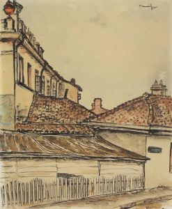 Acoperisuri La Mangalia by Nicolae Tonitza