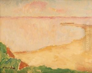 Beach At Mangalia by Nicolae Tonitza