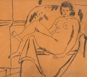 Nude In Armchair Nude In Armchair