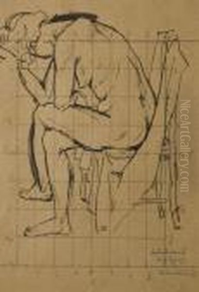 Nud Cu Capul In Mini - view 1