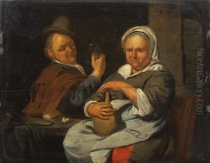 Trinkendes Paar Trinkendes Paar