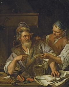 Un Alchimiste by Jacob Van Toorenvliet