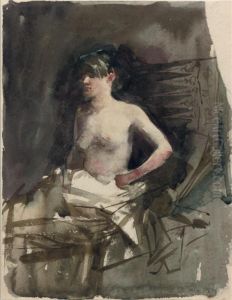 Zittende Vrouw: Seated Lady by Jan Toorop