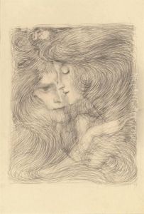 Two Women by Jan Toorop