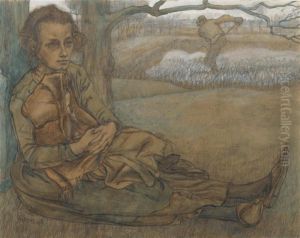 Resting Woman With Child