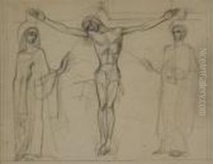 Twelfth Station Of The Cross by Jan Toorop