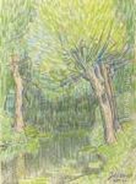 Signed And Dated 'jthtoorop/1905' (lower Right) - view 1