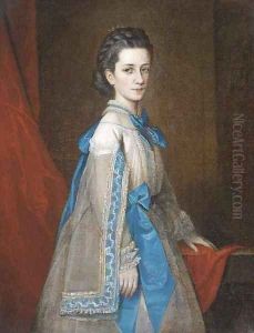 Portrait of Etelka Makray by Elek Szarnossy