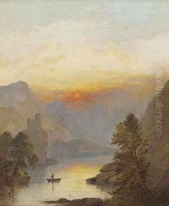 Sunset at Invergarry, Perthshire