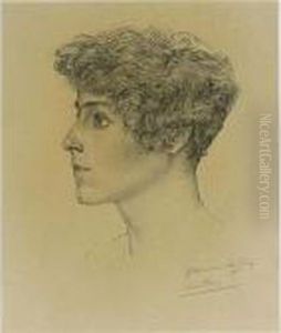 Vrouwen Portret by Jan Toorop
