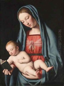 The Madonna and Child, after Raphael by Giovanni Battiata Salvi, Il Sassoferrato
